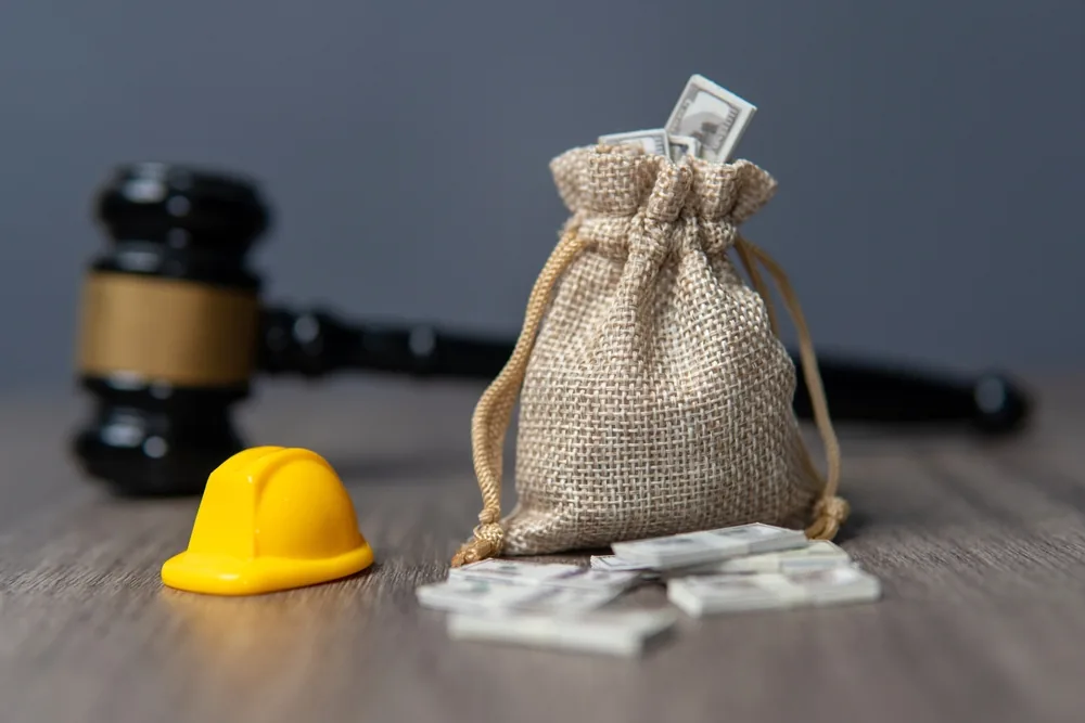 construction accident lawsuit concept
