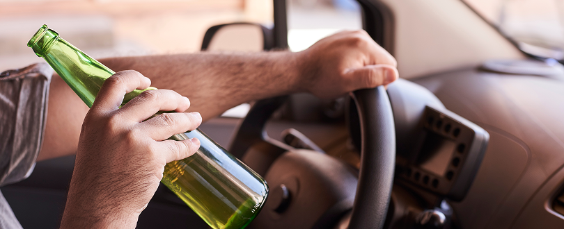 drinking while driving