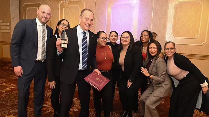 jacob oresky community involvement honoree