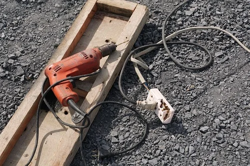 Unsafe Construction Work Equipment